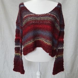 Free People cropped sweater M